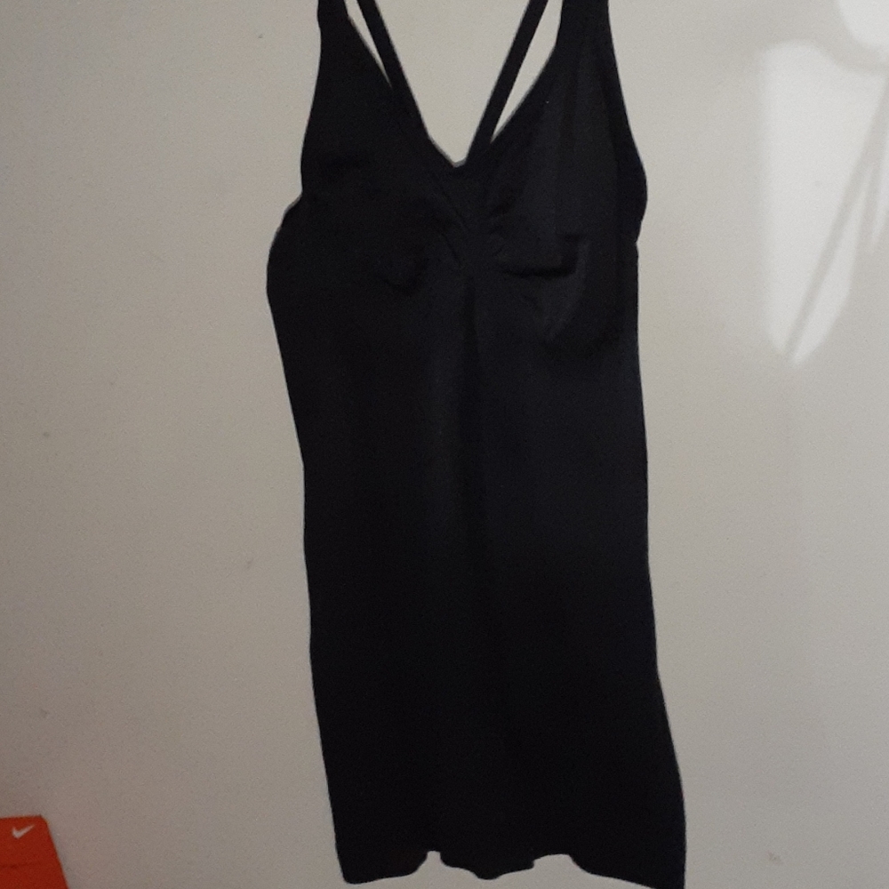 Tight black spaghetti strap - Picture 1 of 4